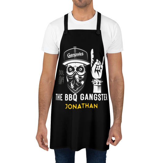 Bonus Son Apron: The Funny BBQ Gangster Grillin' Apron for Dad | Father's Day Gift