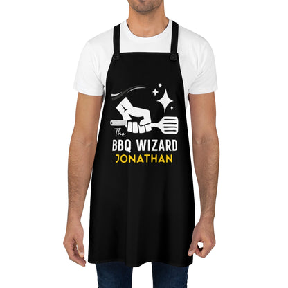 Grandson Apron: To My Grandson BBQ Wizard Apron Gift | Birthday Gifts for Men