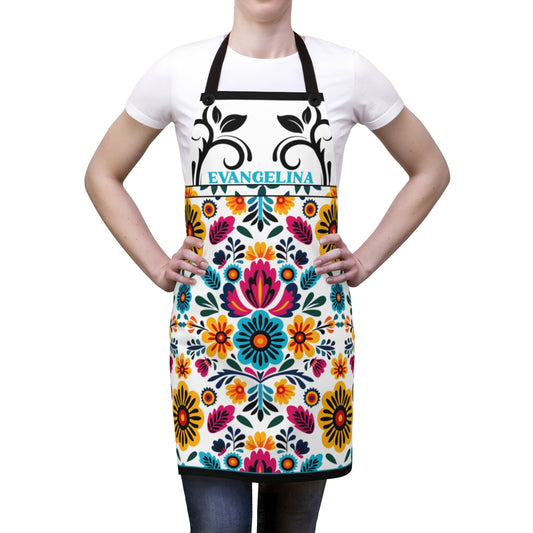 Bonus Daughter Apron: Personalized Country Print Apron for Women | Daughter Gift