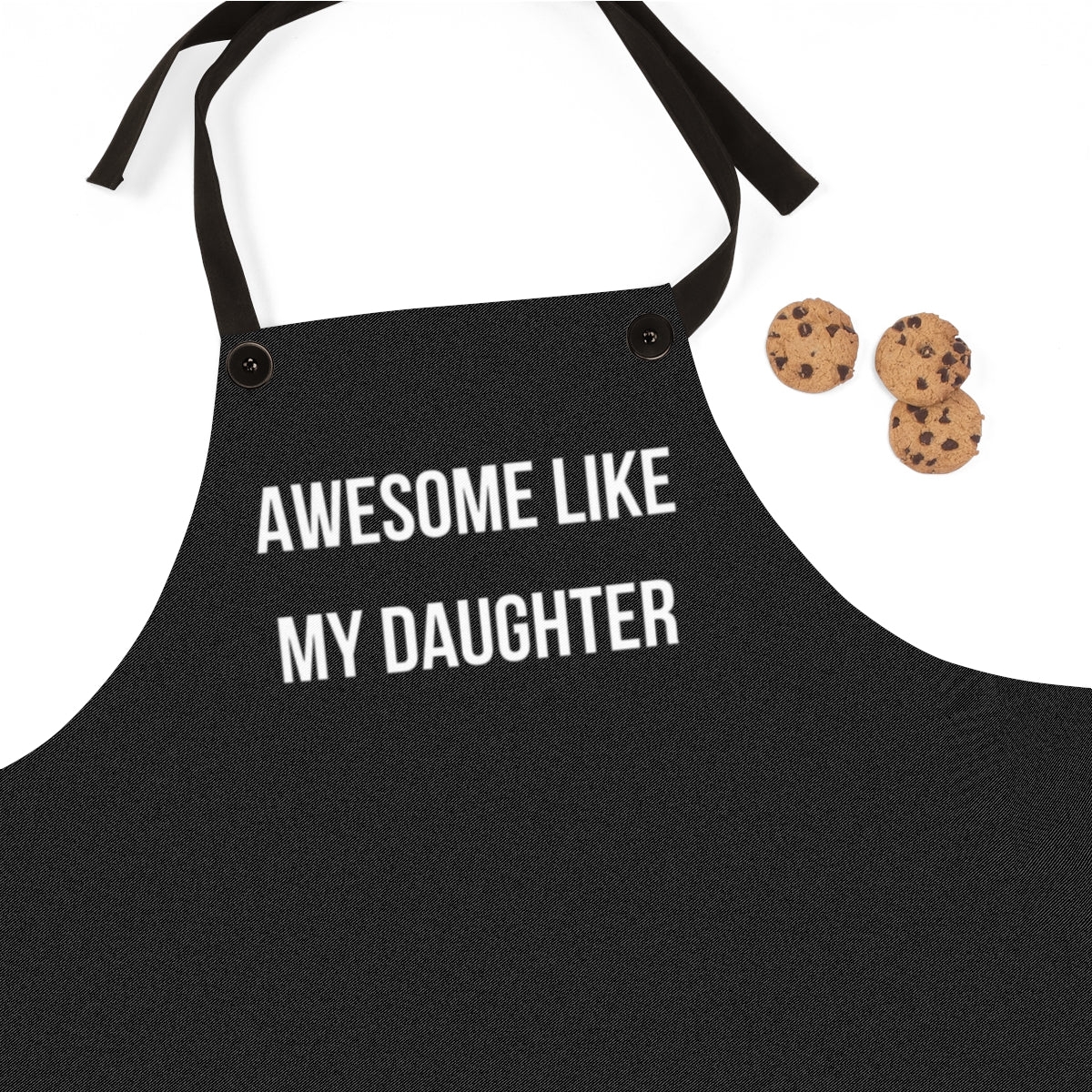 Dad Apron: Awesome Dad Gift | From Daughter to Dad | Funny Like My Daughter Husband Gift