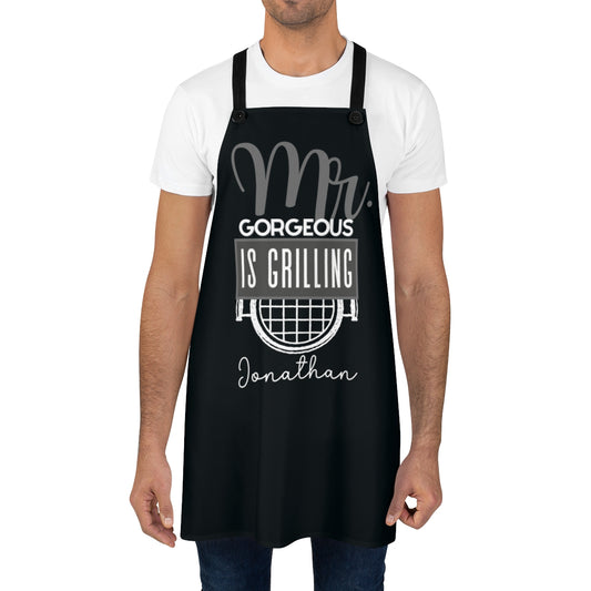 Boyfriend Apron: Personalized BBQ Apron for My Boyfriend | Birthday Gift