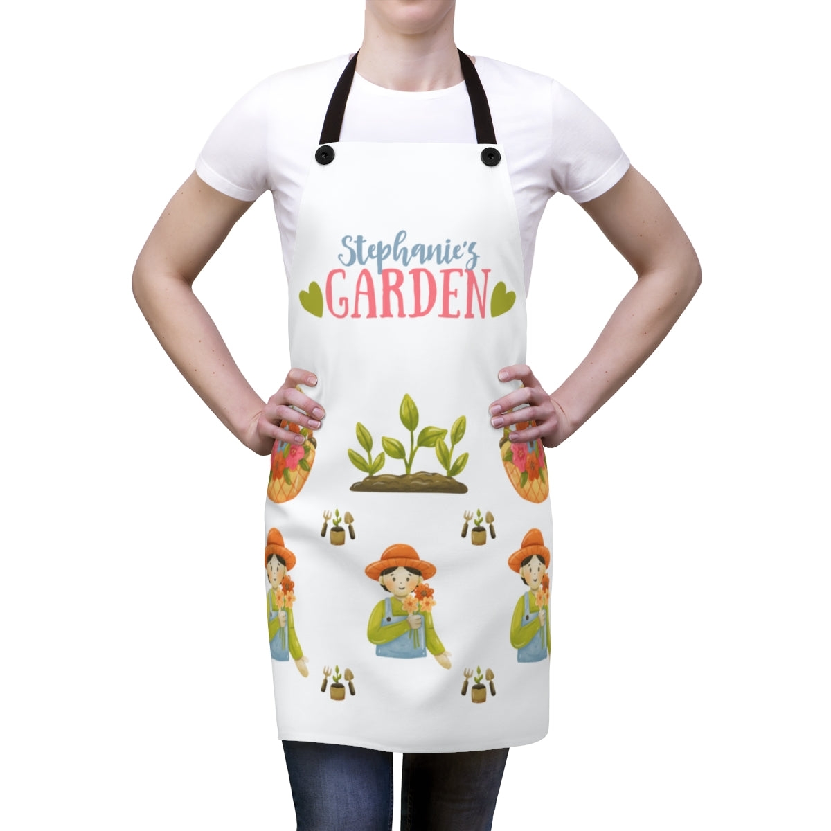 Grandma Apron: Personalized Gardening Apron for My Grandmother | Gift for Gradma