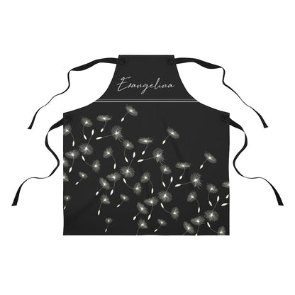 Wife Apron: Dandelion Spring Garden Apron for My Wife | Personalized Wife Gift