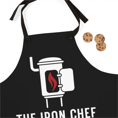 Stepson Apron: The Iron Chef Funny Grilling Apron for Stepson | Father's Day Gift