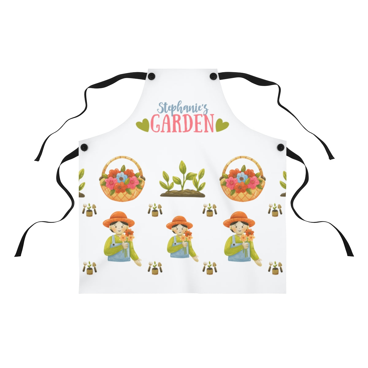 Grandma Apron: Personalized Gardening Apron for My Grandmother | Gift for Gradma