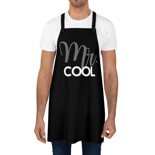 Husband Apron: Mr. Cool Sexy Calm BBQ Aprons for Husband | Boyfriend Father's Day Gift