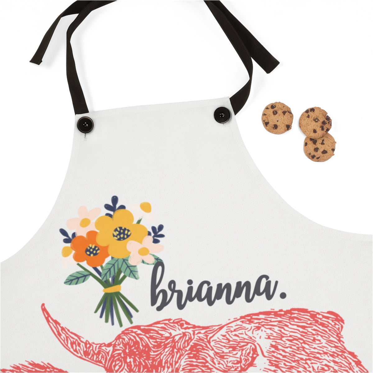 Stepdaughter Apron: Personalized Country Apron for My Beautiful Stepdaughter | Rustic Gift for Daughter