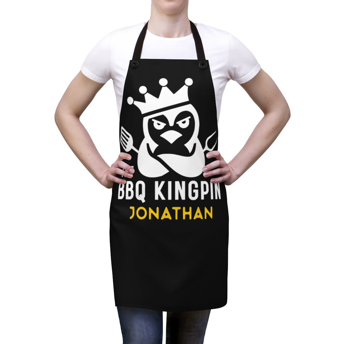 Stepson Apron: The BBQ Kingpin Grilling Apron for Son | Cool Birthday Gifts for Men