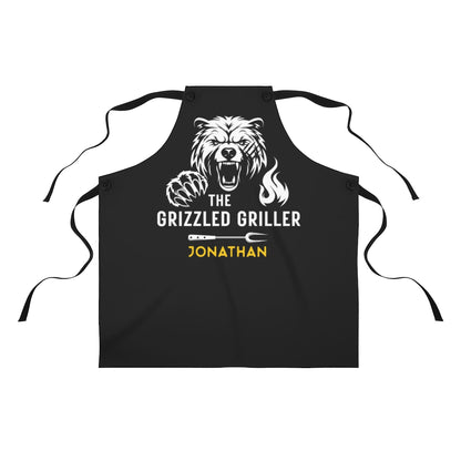 Dad Apron: The Grizzled Griller Fun Apron For My Husband | Unique Father Day Gift