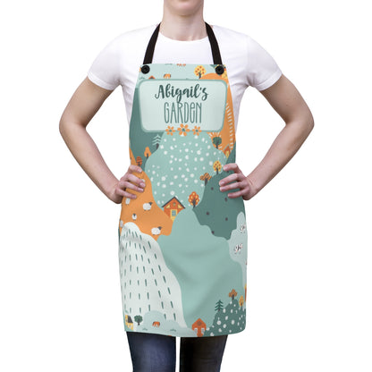 Girlfriend Apron: Gardening Apron for My Girlfriend on Our Anniversary | Personalized Girlfriend Gift