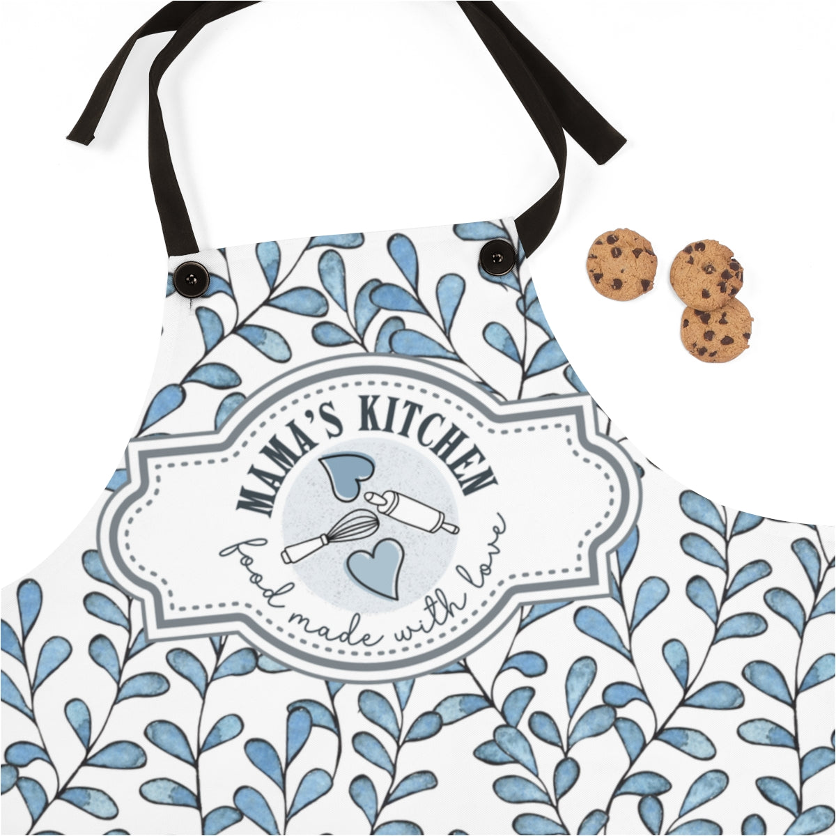 Mom Apron: Mama's Kitchen Food is Made With Love | Country Kitchen Aprons for My Mom