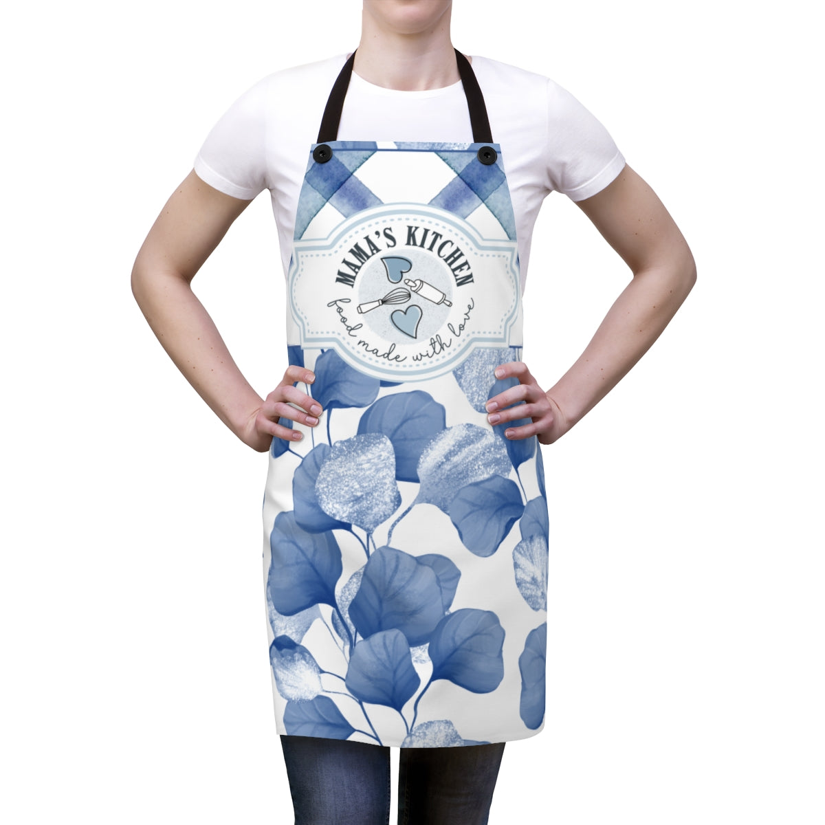 Mom Apron: Mama's Kitchen - Food Made With Love Apron for Mother's Day | Mom Gift