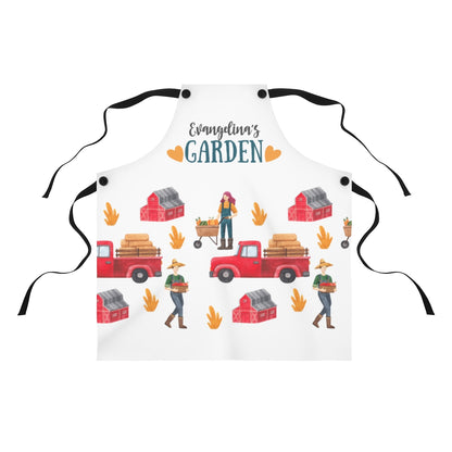 Bonus Mom Apron: Personalizable Garden Farm Apron for a Plant Mom | Bonus Mom Gift