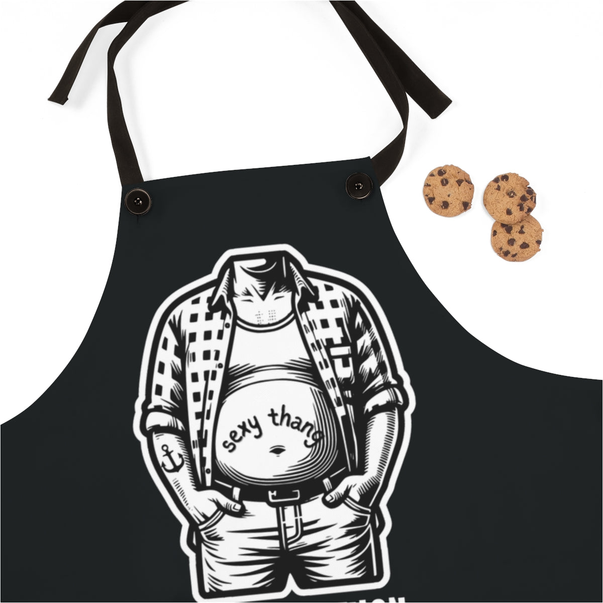 Boyfriend Apron: Funny Too Sexy Cooking Beer Belly Apron | Boyfriend Gift