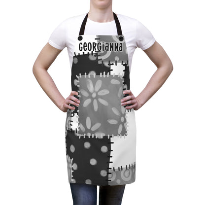 Stepdaughter Apron: Sweet Patchwork Quilt Apron for Women | Country Rustic Gift for Daughter