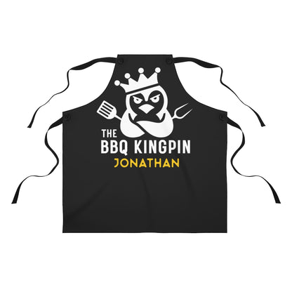 Stepson Apron: The BBQ Kingpin Grilling Apron for Son | Cool Birthday Gifts for Men