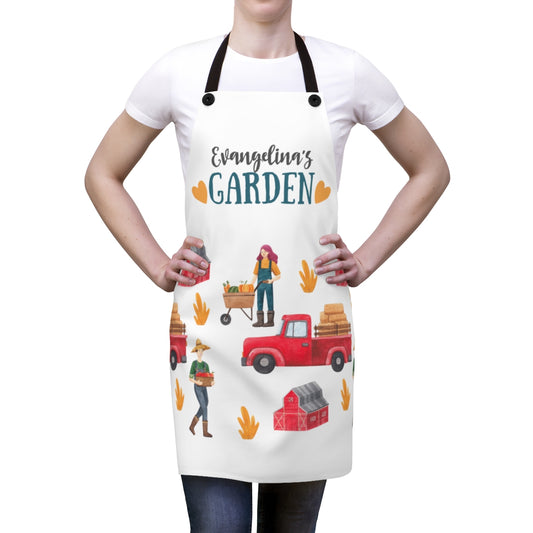 Bonus Mom Apron: Personalizable Garden Farm Apron for a Plant Mom | Bonus Mom Gift