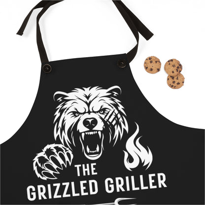 Dad Apron: The Grizzled Griller Fun Apron For My Husband | Unique Father Day Gift