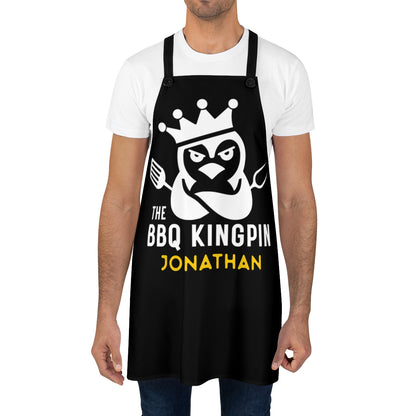 Stepson Apron: The BBQ Kingpin Grilling Apron for Son | Cool Birthday Gifts for Men