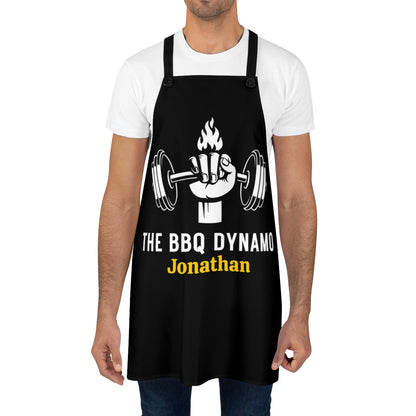 Bonus Dad: Personalized BBQ Apron | Crown Dad The BBQ Dynamo in Your House