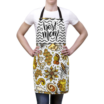 Bonus Mom Apron: Best Mom Ever Apron for The Sweetest Stepmom Ever | Country Garden Apron