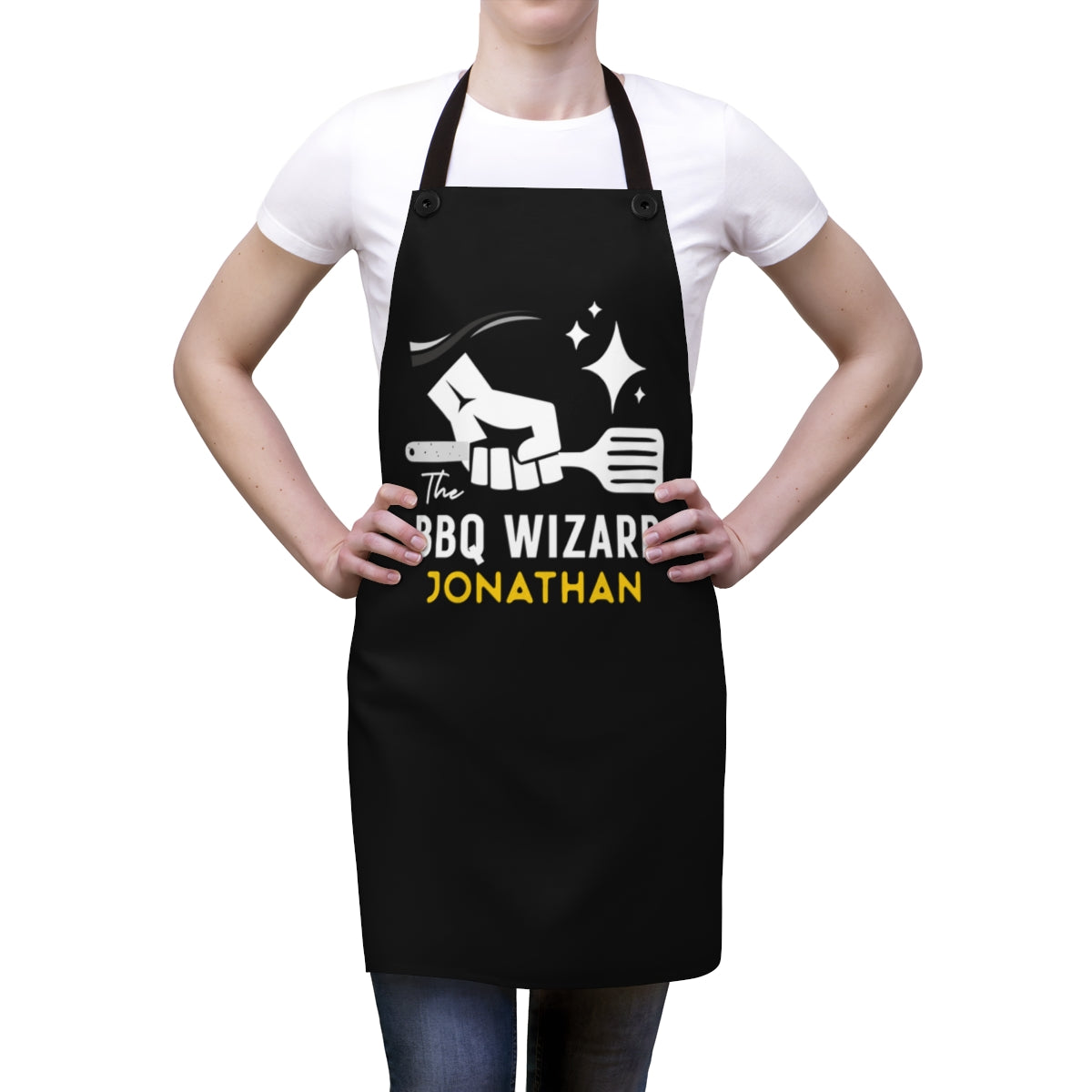 Grandson Apron: To My Grandson BBQ Wizard Apron Gift | Birthday Gifts for Men