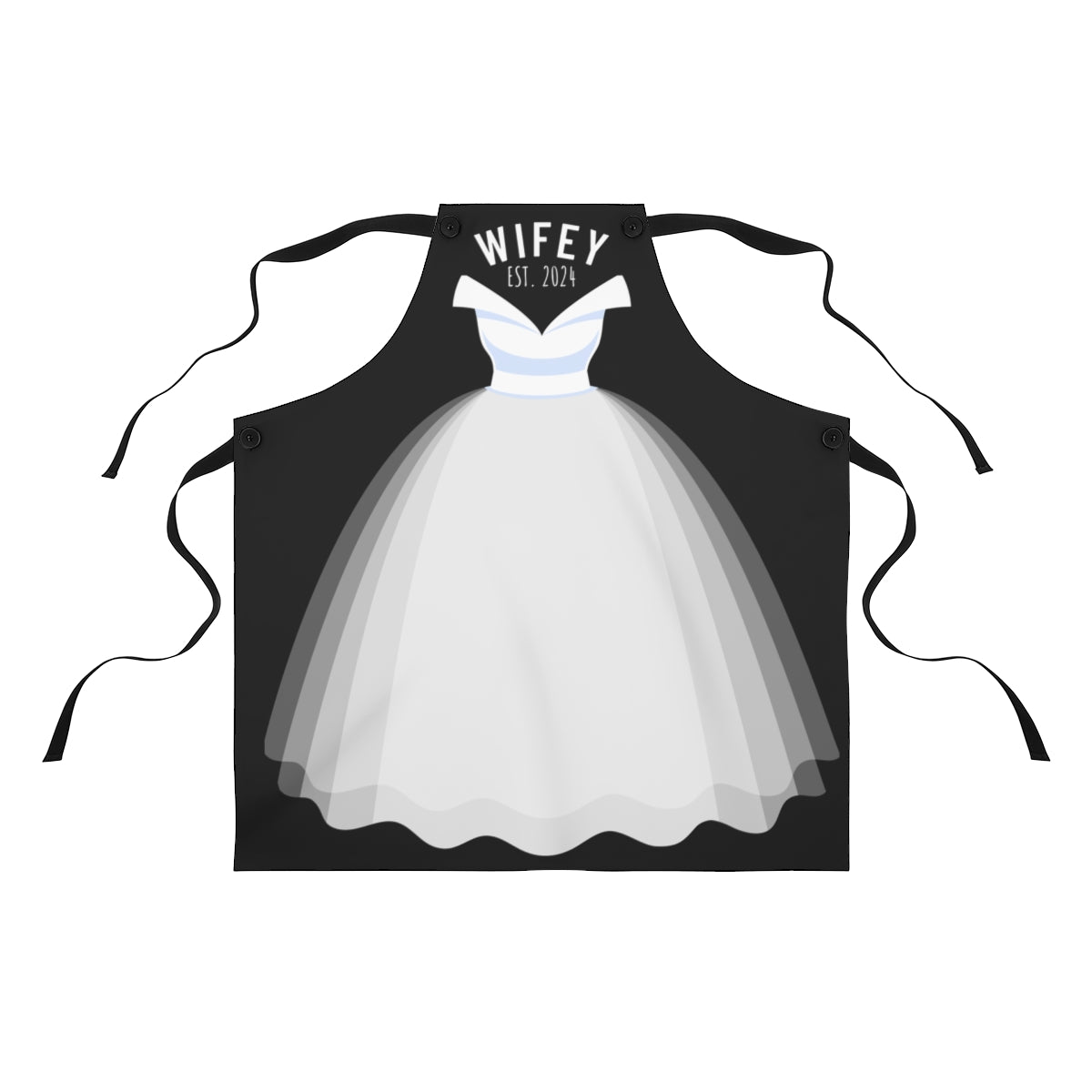 Couples Aprons: Newlyweds Gift for Daughter | Wedding Day Gift to Fiancé | 1st Year Anniversary