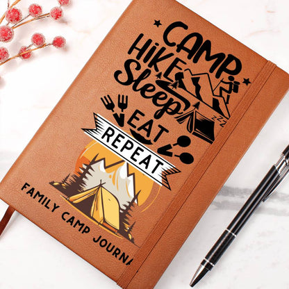 Journal: Kid's Family Trip Notebook | Family Camping Trip Recordkeeper