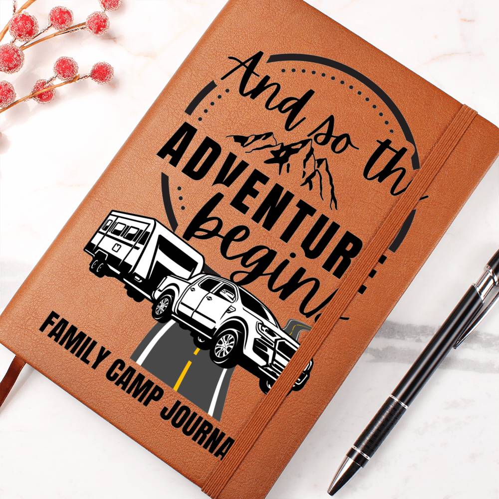 Journal: Family Camping Journal | Notebook for The Family Camping Vacation