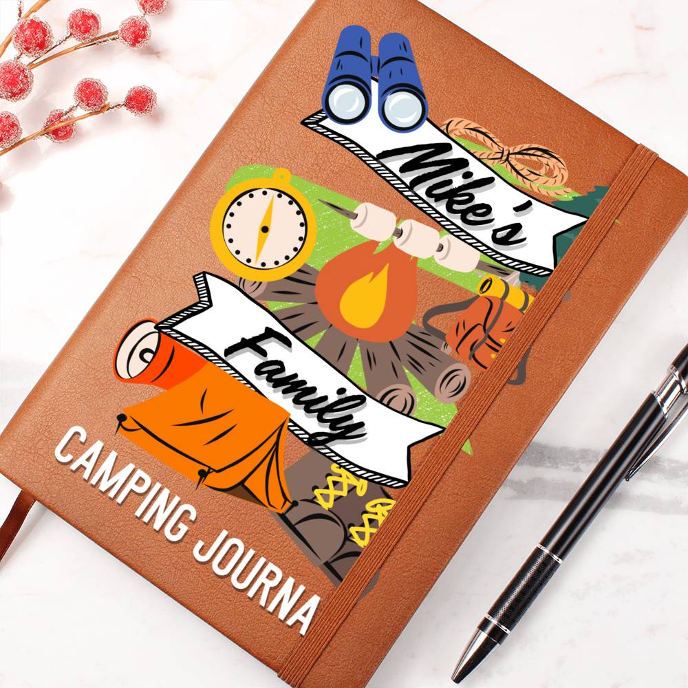 Journal: Family Camping Notebook | A Recordkeeper for the Family Road Trip