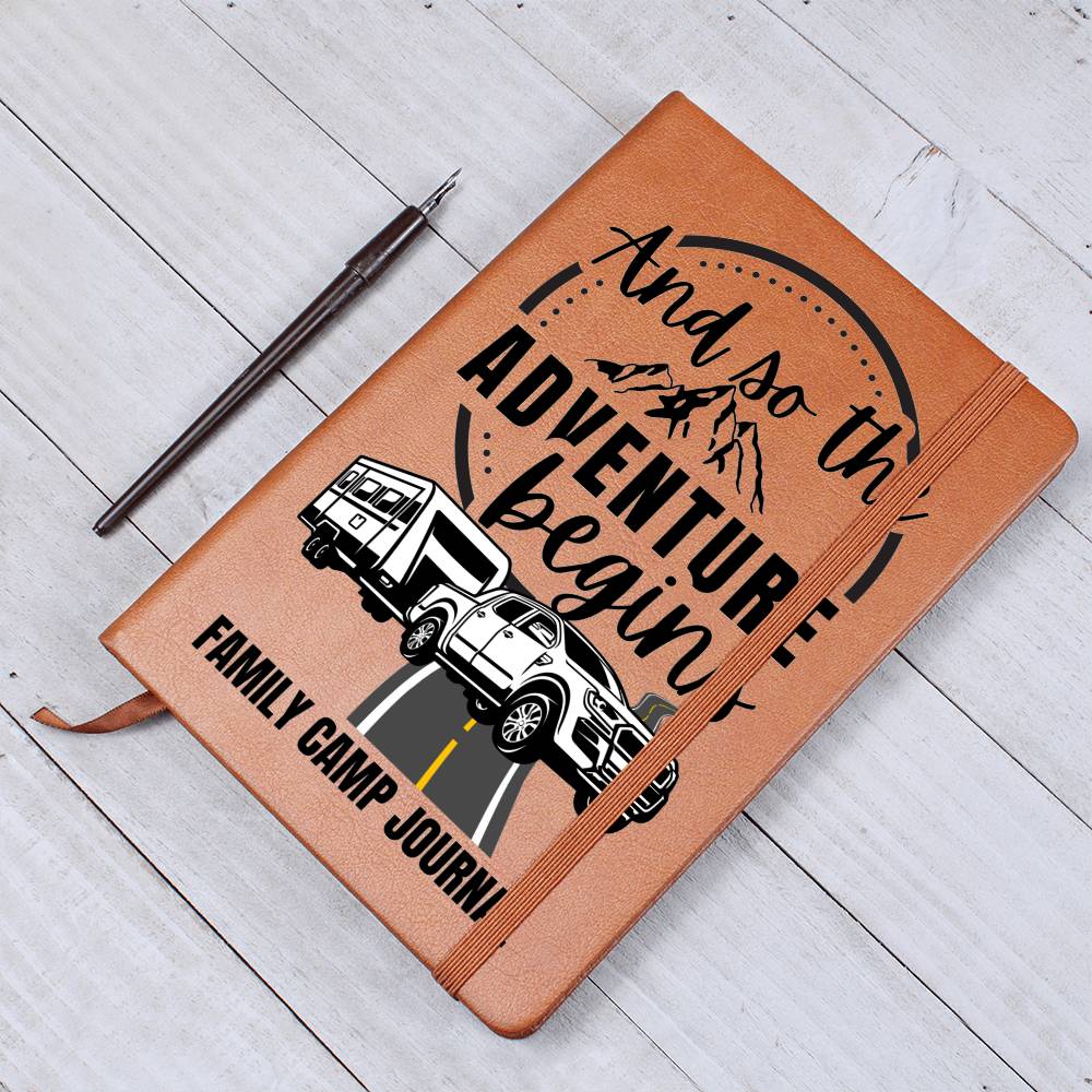 Journal: Family Camping Journal | Notebook for The Family Camping Vacation