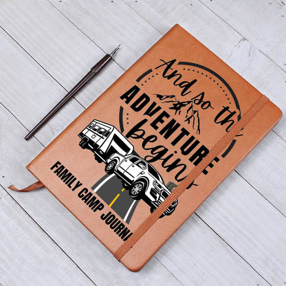 Journal: Family Camping Journal | Notebook for The Family Camping Vacation