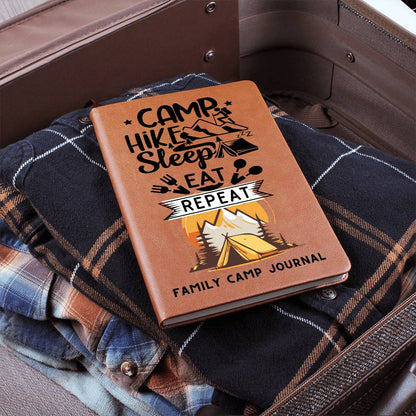 Journal: Kid's Family Trip Notebook | Family Camping Trip Recordkeeper