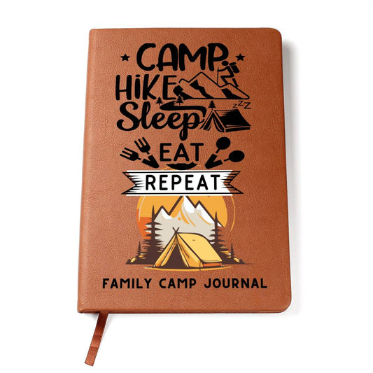 Journal: Kid's Family Trip Notebook | Family Camping Trip Recordkeeper