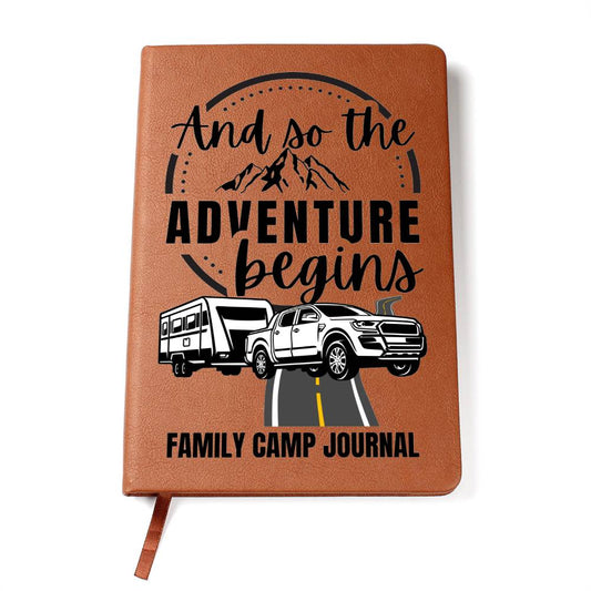 Journal: Family Camping Journal | Notebook for The Family Camping Vacation