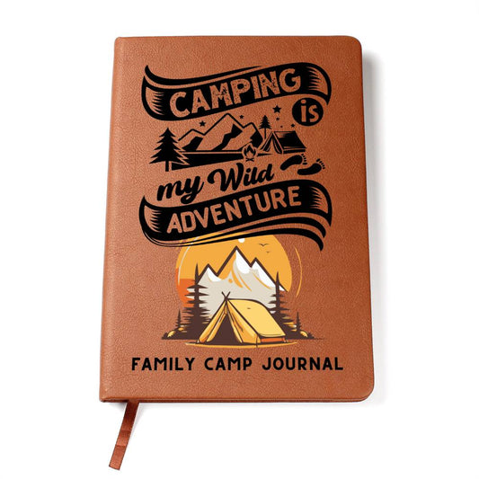 Journal: Family Camping Vacation Journal | Notebook for Group Travel