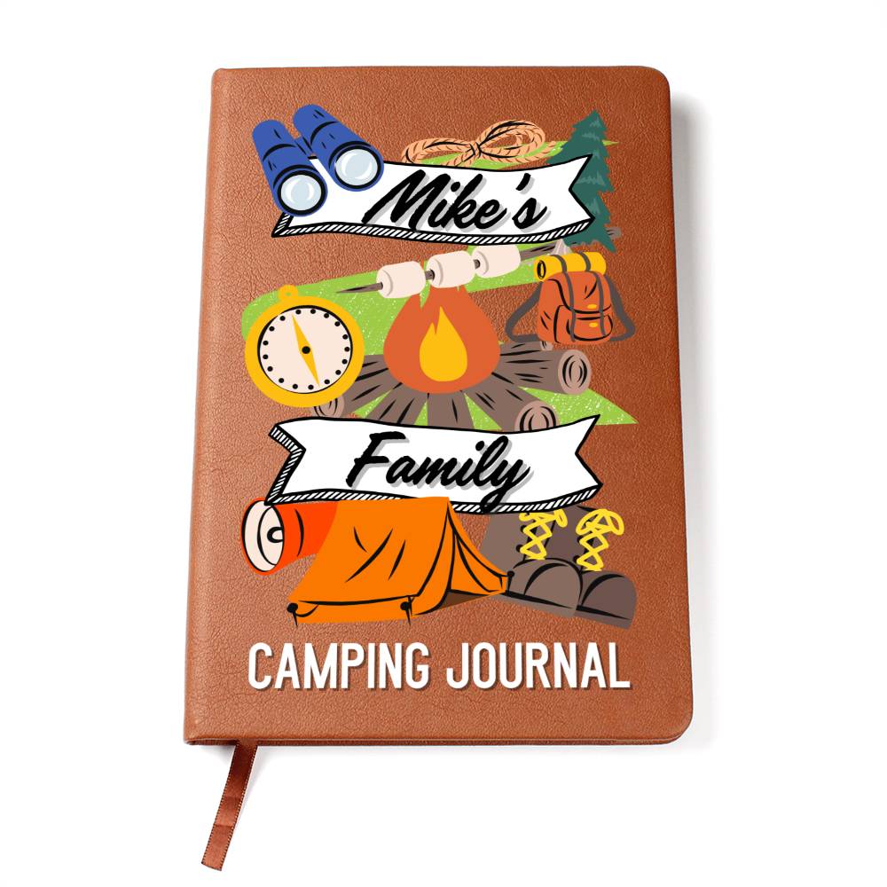 Journal: Family Camping Notebook | A Recordkeeper for the Family Road Trip