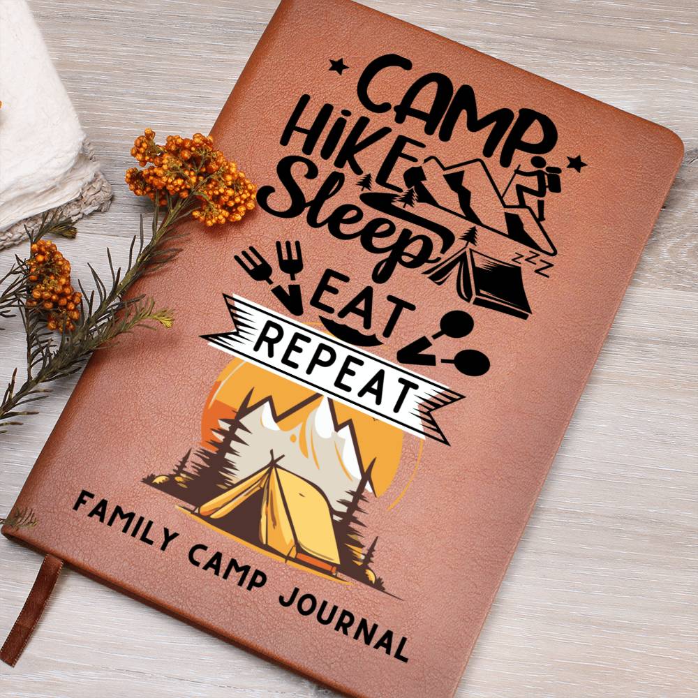 Journal: Kid's Family Trip Notebook | Family Camping Trip Recordkeeper