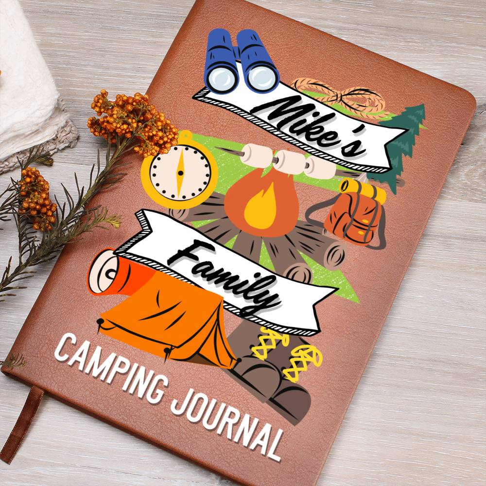 Journal: Family Camping Notebook | A Recordkeeper for the Family Road Trip