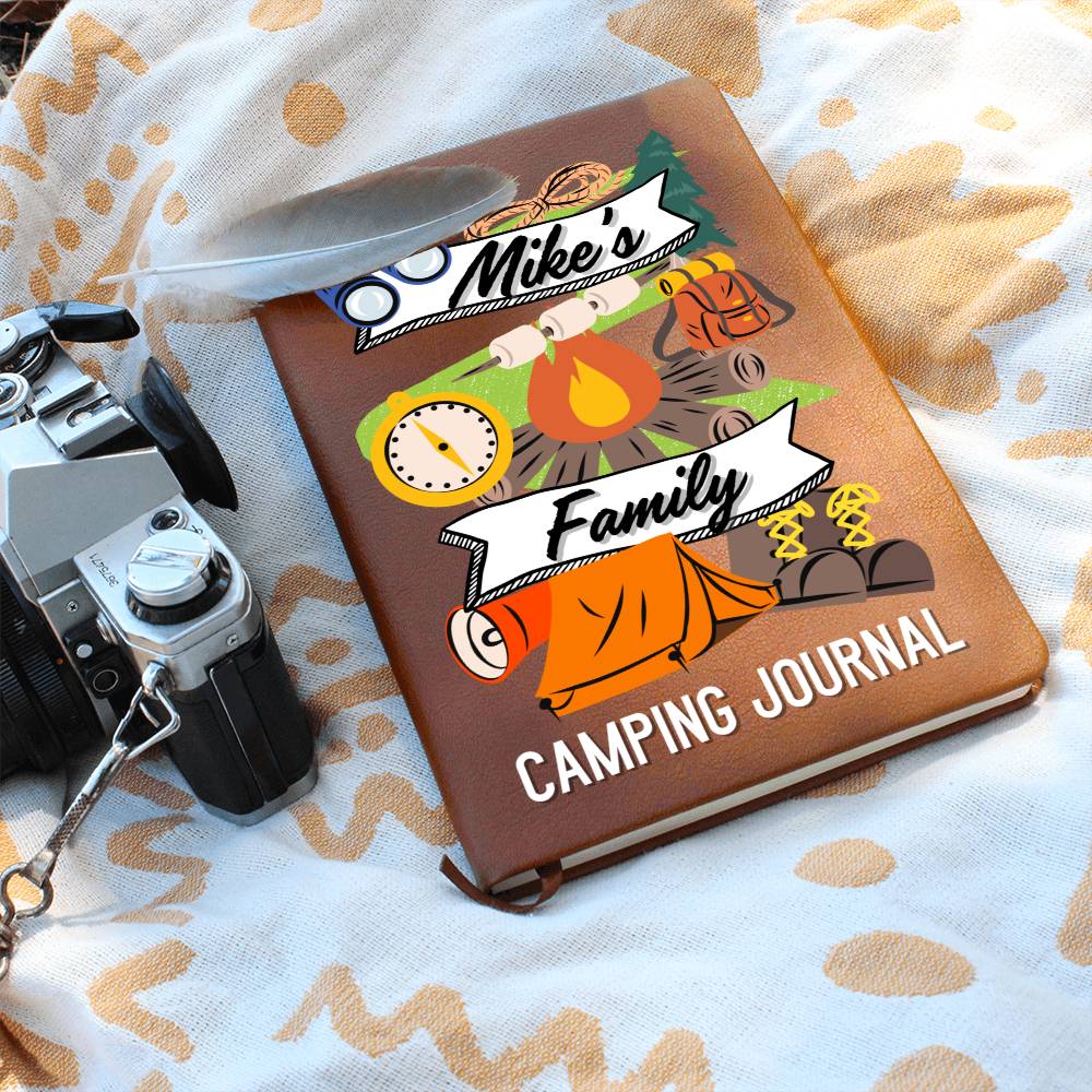 Journal: Family Camping Notebook | A Recordkeeper for the Family Road Trip