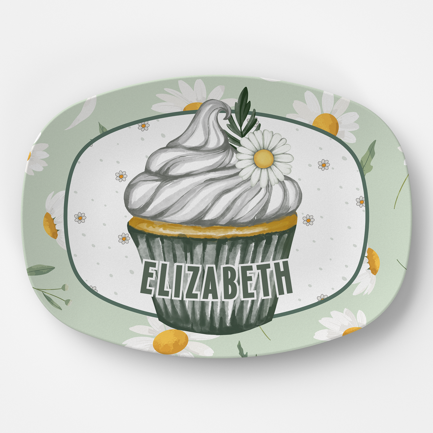 Mom Platter: Personalized Cupcake Platter | For Mom, Grandmom, Or Best Friend Birthday Gift