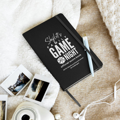 Journal: Family Game Night Official Score Book | Black Notebook for Parties & Games