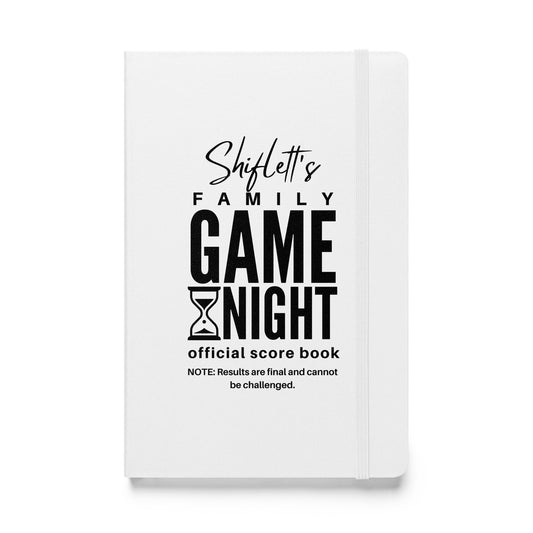 Journal: Family Game Night Official Score Book | Funny Notebook for Scorekeeping