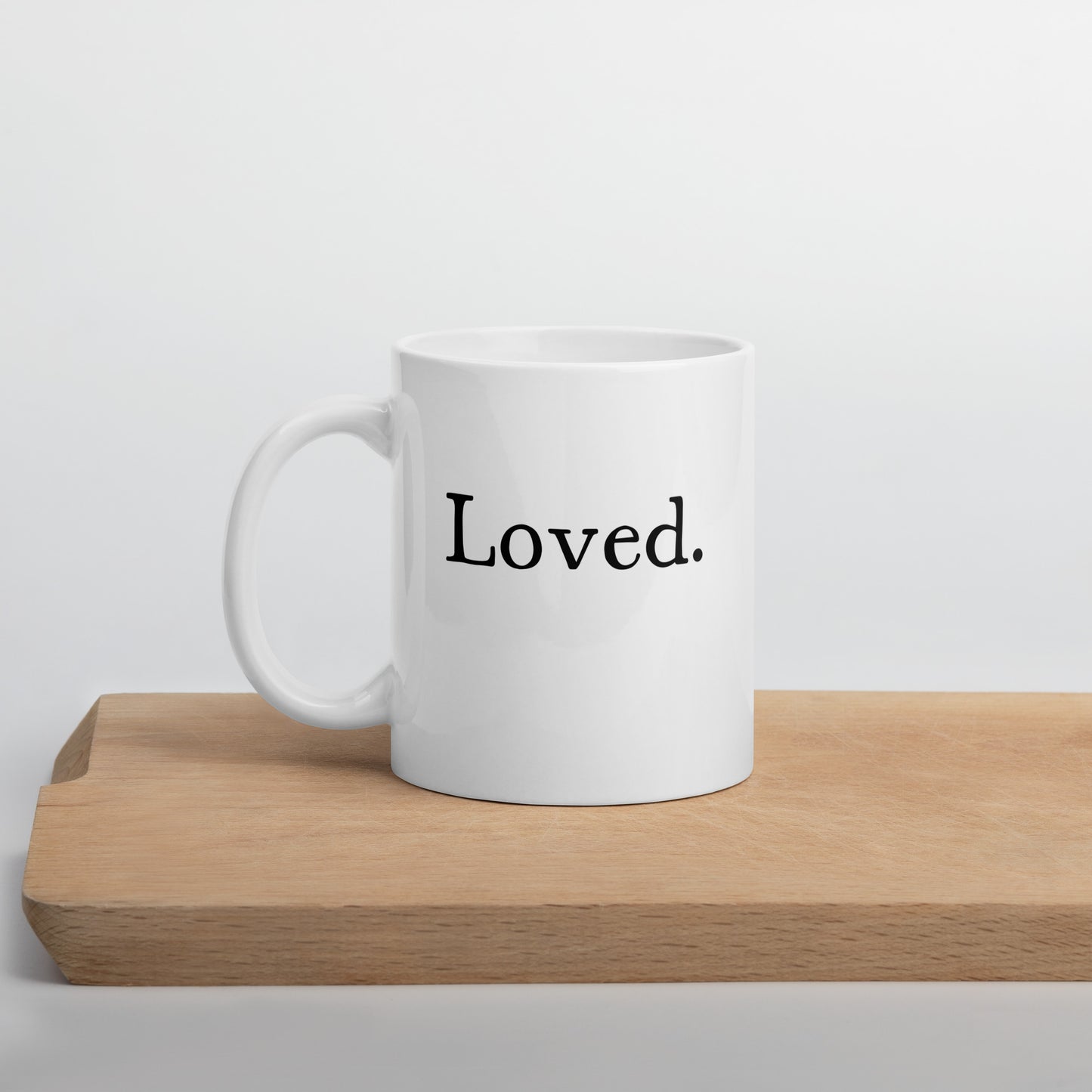 Stepdaughter Mug: Loved Word Affirmation Mug for Women | Touching Stepdaughter Gift