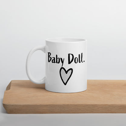 Wife Mug: Baby Doll - Cute Pet Names Coffee Mug Woman | Wife Gift Anniversary