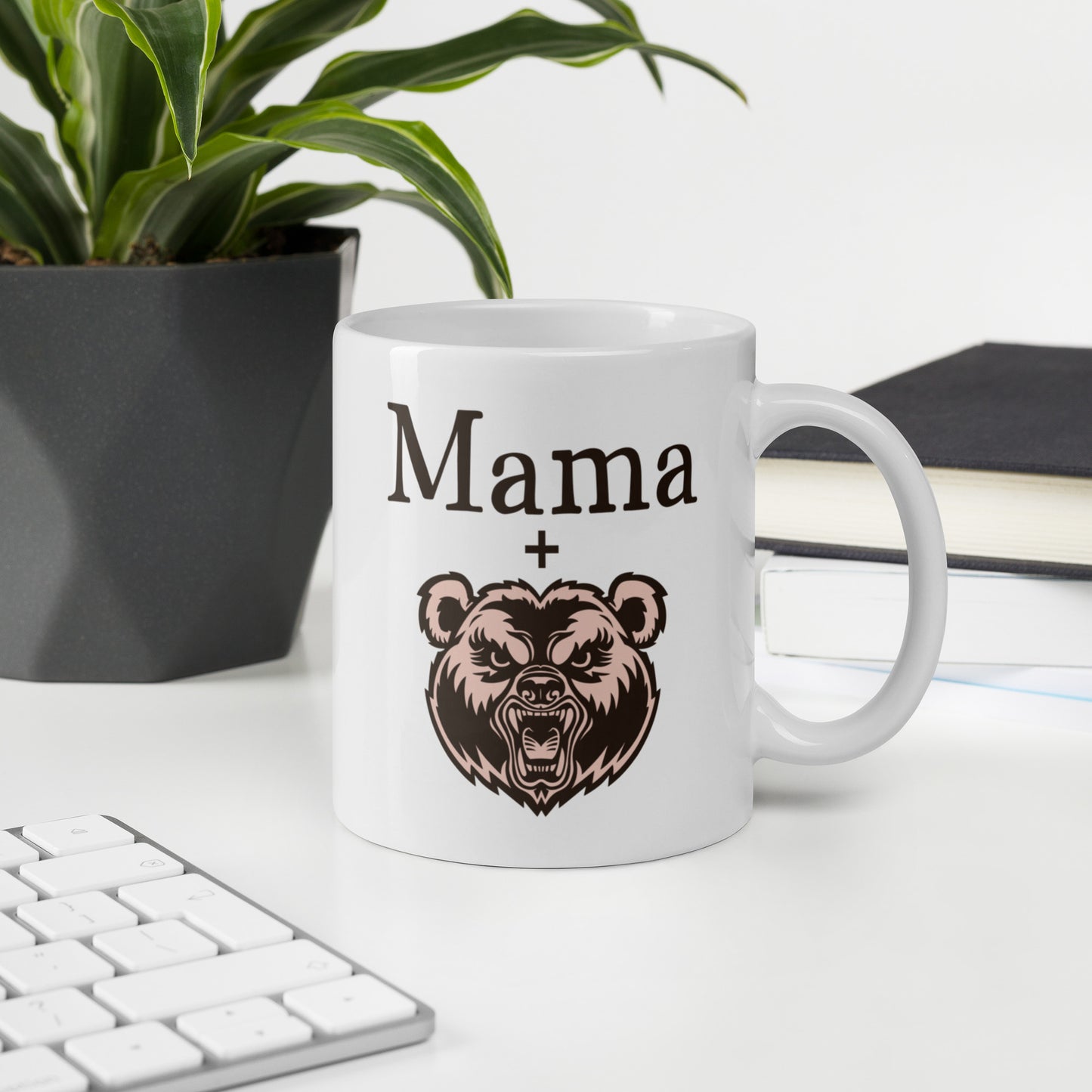 Mom Mug: Mama + Bear Coffee Mug | Cute Mother's Day Gift