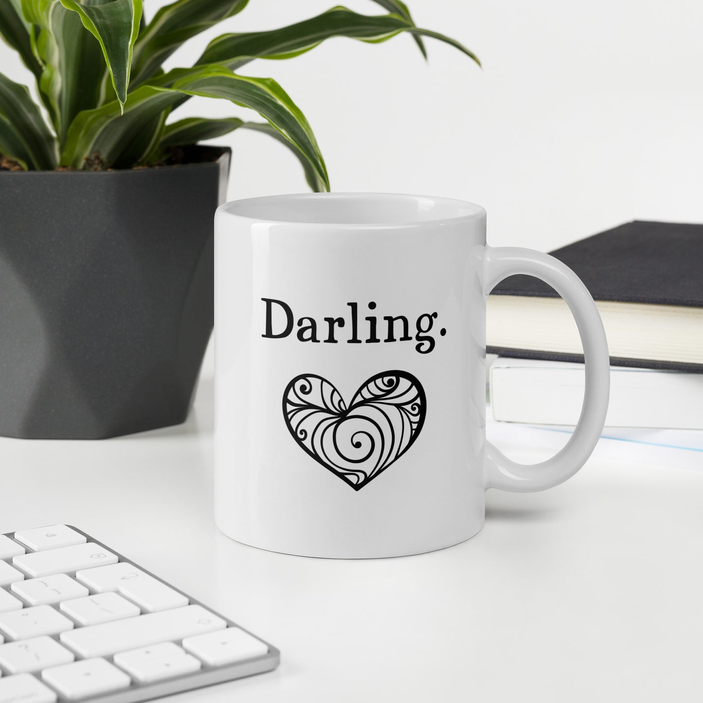 Stepdaughter Mug: Self-Esteem Darling Coffee Mug for My Daughter | Unique Woman Gift