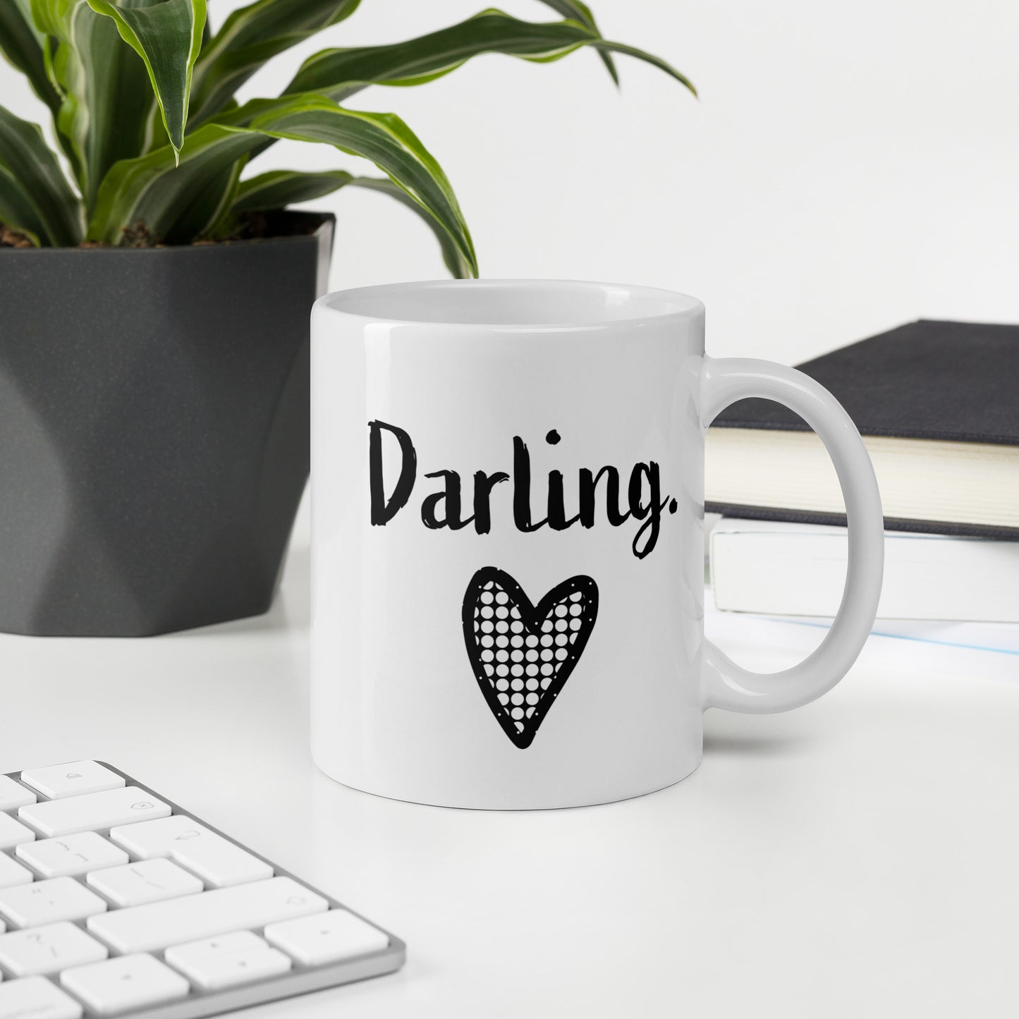 Wife Mug: Darling Valentine's Day Word Coffee Mug for Women | Gift for My Wife