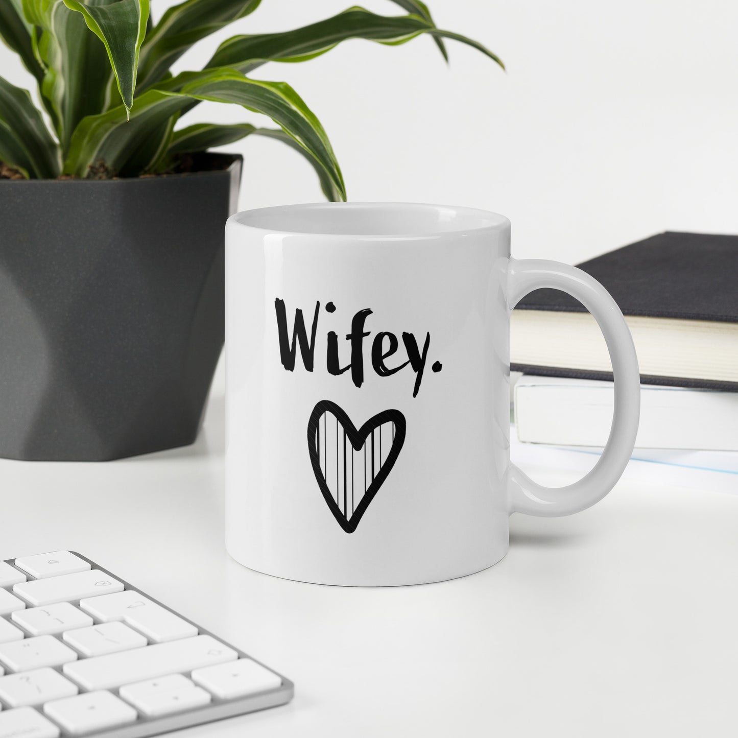 Wife Mug: Cute Wifey Pet Name Coffee Mug for Women | Newlywed Anniversary Wife Gift