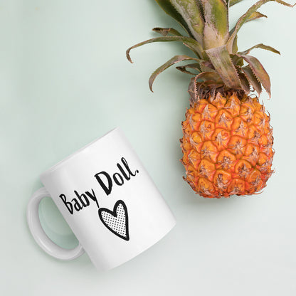 Wife Mug: Baby Doll - Cute Pet Names Coffee Mug Woman | Wife Gift Anniversary